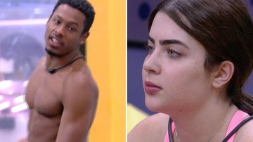 BBB22: Jade Picon pressiona Paulo André sobre torcida: "Fica Jade ou fica Arthur?" - Reprodução/TV Globo