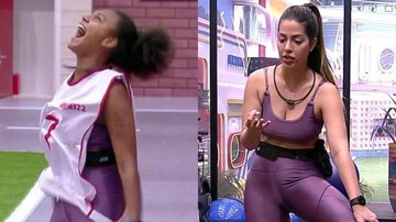 BBB22: Superstição? Jessi aponta sorte ao usar roupa de sister em prova: "É da Laís" - Reprodução/TV Globo