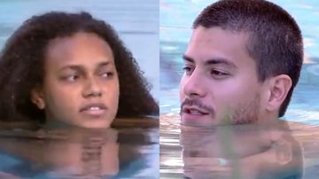 Jessi e Arthur Aguiar teorizam retorno de Tiago Abravanel - Reprodução/TV Globo