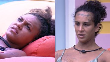 Jessilane e Linn da Quebrada conversaram sobre a atualização do queridômetro no reality show - Reprodução/TV Globo