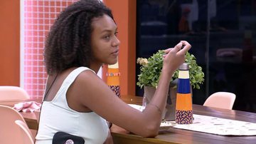 Jessilane explicou que está esperançosa em sair da xepa pela primeira vez no BBB22 - Reprodução/TV Globo