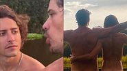 José Loreto e Jesuíta Barbosa posam pelados em banho de rio: "Esse dia foi tesão" - Reprodução/Instagram