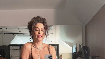 Juliana Paes elege vestido de oncinha e decote escandaloso rouba a cena - Twitter