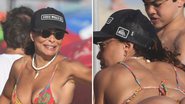 Aos 42 anos, Juliana Paes vai à praia com fio-dental minúsculo e choca fãs - AgNews