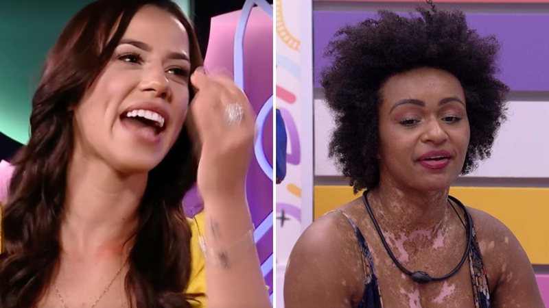 BBB22: Larissa choca ao revelar que Natália está grávida: "Chegou em mim e contou" - Reprodução/TV Globo