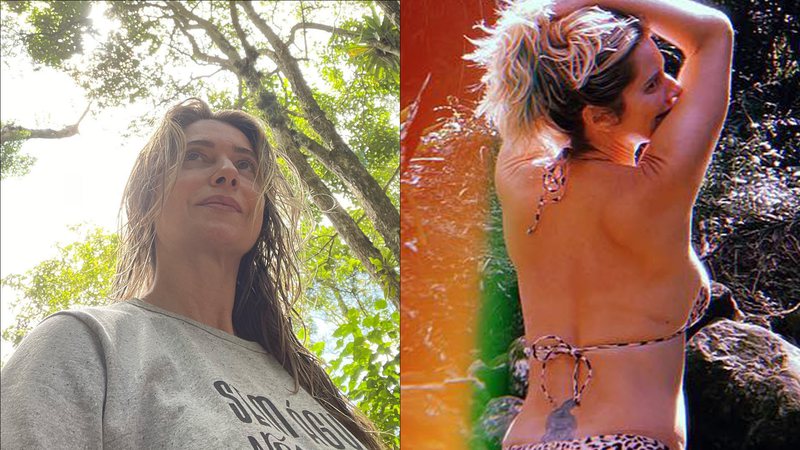 Aos 48 anos, Leticia Spiller empina bumbum só de biquíni e web pira: "Gostosa" - Reprodução/Instagram