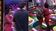 Lina não gosta de brincadeira e confronta Pedro Scooby: “É diferente” - Reprodução / TV Globo