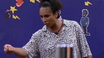 BBB22: Mascarado? Lina avalia atitudes de brother: "Tá mantendo uma postura" - Reprodução / TV Globo