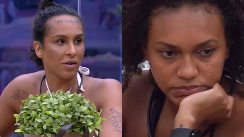 BBB22: Linn chama atenção de Jessi após ouvir erro inadmissível: "Tá vendo?" - Reprodução/TV Globo