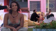 BBB22: Lina dá cantada em Paulo André após saída de Jade: "Brincadeira gostosa" - Reprodução / TV Globo
