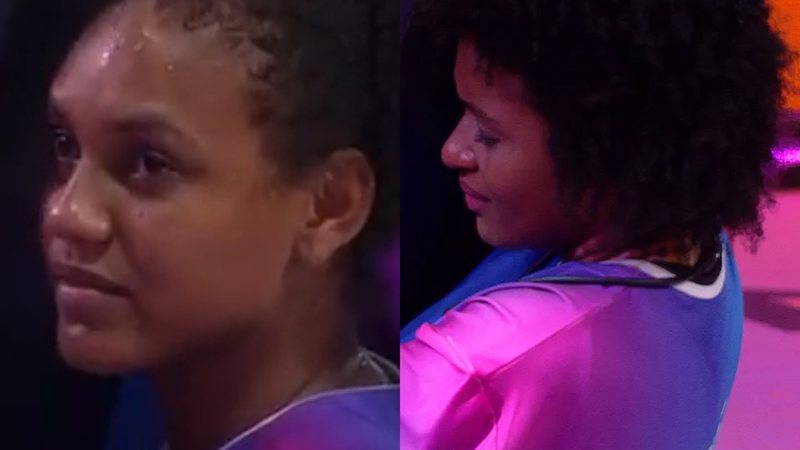 Natália e Jessi caem no choro durante Prova do Líder - Reprodução/TV Globo