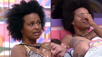 BBB22: Natália percebe alteração no humor quando beija Eliezer: "Energia trocada" - Reprodução/TV Globo