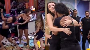 BBB22: Natália surta, joga cadeiras e deixa brothers assustados: "Não aguento mais" - Reprodução/TV Globo