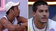 BBB22: P.A defende Arthur Aguiar após troca de farpas com o brother: "Opinião dele" - Reprodução/TV Globo