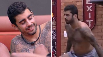 BBB22: Pedro Scooby acorda 'armado' e web brinca com volume: "Olha a onda" - Reprodução/TV Globo