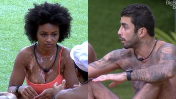 BBB22: Pedro Scooby se irrita com Natália após bate-boca: "Não vou defender ninguém" - Reprodução/TV Globo