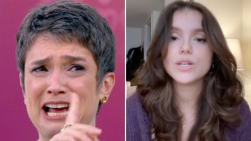 Longe da filha, Sandra Annenberg chora com mensagem: "Isso não se faz" - Reprodução/TV Globo