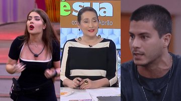 BBB22: Sonia Abrão debocha de discussão entre Arthur e Jade: “Ela caiu do salto” - Reprodução/Globo/RedeTV!