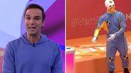 BBB22: Tadeu Schmidt se irrita e dá bronca em dummy: "Aponta direito" - Reprodução/TV Globo