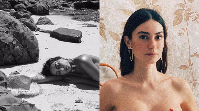 Thaila Ayala posa completamente nua em areia de praia e fãs babam - Instagram