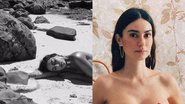 Thaila Ayala posa completamente nua em areia de praia e fãs babam - Instagram