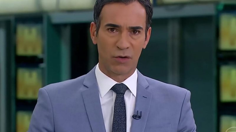 Em jornada dupla, César Tralli pede para deixar telejornal e quer mais tempo com a família - Reprodução/TV Globo