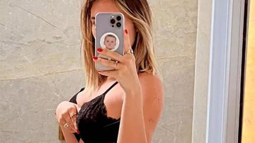Cadê a gravidez? Virgínia Fonseca posa de calcinha e sutiã e exibe barriga trincada - Reprodução/TV Globo/Instagram