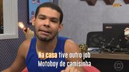 Paulo Vieira relembrou os momentos de Vyni no BBB22 e fez com que o brother falasse sobre um momento constrangedor no game - Reprodução/TV Globo