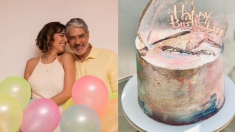 William Bonner faz festinha especial no aniversário da esposa: "Casalzão" - Reprodução / Instagram