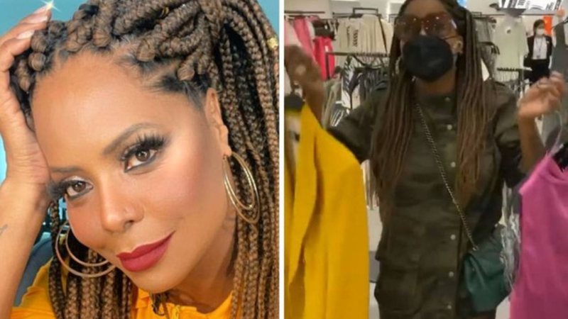 Adriana Bombom rebate críticas ao comprar em loja acusada de racismo: "Sou negra e sou livre" - Reprodução/Instagram
