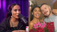 Anitta revela que indica seus ex-ficantes às amigas: "Pocah é casada com meu ex" - Reprodução/YouTube/Instagram