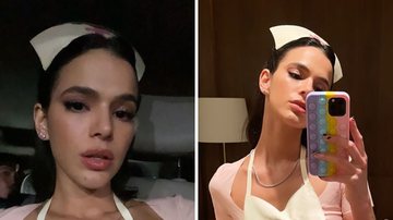 Bruna Marquezine causa, aparece de enfermeira sexy e faz carão: "Deliciosamente linda" - Reprodução/Instagram