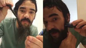 Caio Blat surge irreconhecível após tirar barba de 30 cm: "Quem é esse cara?" - Reprodução/Instagram