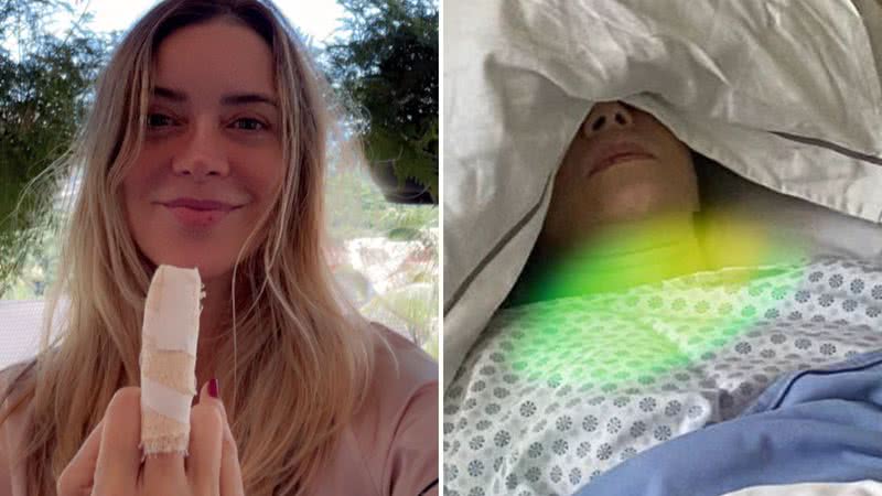 Christine Fernandes sofre fratura no dedo do meio: "Enverga, mas não quebra" - Reprodução/Instagram