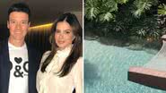 Esposa de Rodrigo Faro choca ao mostrar detalhes na piscina gigantesca de sua mansão - Reprodução/Instagram