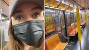 Ex-BBB Rafa Kalimann relata desespero ao ficar presa em metrô - Instagram