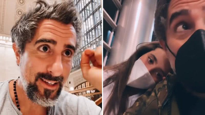 Filha de Marcos Mion convence o pai e ganha viagem dos sonhos para NY: "Só nós" - Reprodução/Instagram