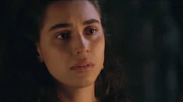 Nos últimos capítulos da trama, a única filha de Israel não aceitará ser feliz ao lado de Namael por medo - Reprodução/Record TV