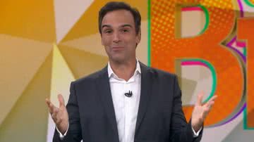 Globo escolhe quem será o apresentador substituto de Tadeu Schmidt no BBB - Reprodução/TV Globo