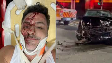 Irmão do Rodrigo Faro sofre acidente de carro e relata: "Nasci de novo" - Reprodução/Instagram