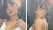 Isis Valverde sensualiza com biquíni branco e causa na web: "Que corpo é esse?" - Reprodução/Instagram