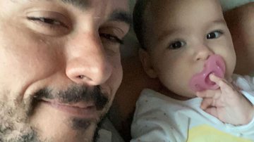 "Os piores dias da minha vida", diz Joaquim Lopes após internação da filha bebê - Reprodução/Instagram