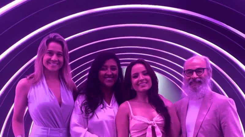 Larissa Manoela celebra primeira gravação de vinheta anual da Globo - Instagram