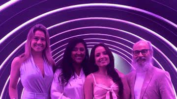 Larissa Manoela celebra primeira gravação de vinheta anual da Globo - Instagram