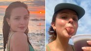 Larissa Manoela faz charme com biquíni mínimo ao ir à praia: "Deusa" - Reprodução/Instagram