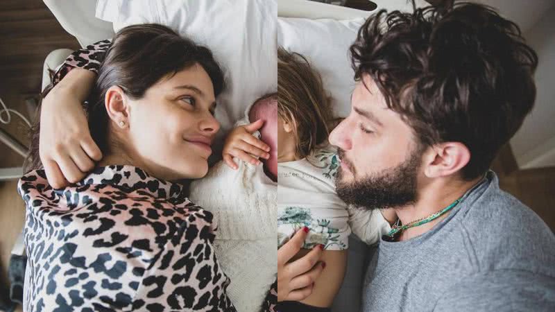 Nasceu! Laura Neiva dá à luz o segundo filho e mostra rostinho do bebê: "Chegou" - Reprodução/Instagram