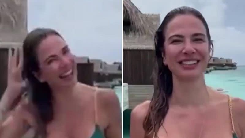 Luciana Gimenez sensualiza durante mergulho e exibe corpão sensacional: "Sereia" - Reprodução/Instagram