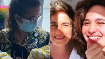 Mãe de Nanda Costa faz primeira aparição com as netas gêmeas: “Vovó tá on” - Reprodução/Instagram