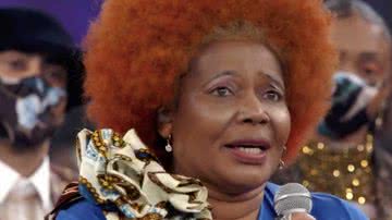 Margareth Menezes é aplaudida após discurso sobre racismo no ‘Domingão’ - Reprodução/Globo