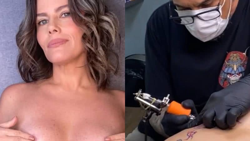 Maria Cândida tatua seios para esconder cicatrizes e mostra resultado: "Nova versão" - Reprodução/Instagram